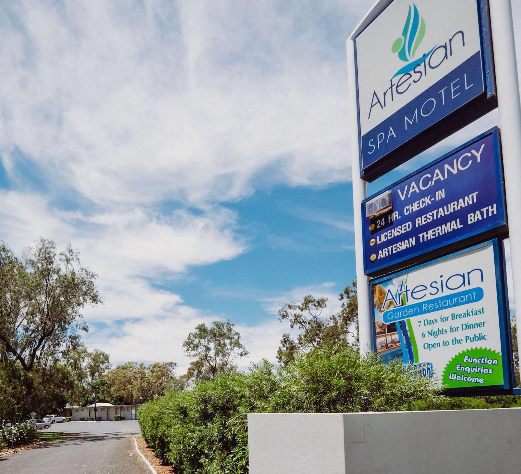 Artesian Spa Motel Moree Bagian luar foto
